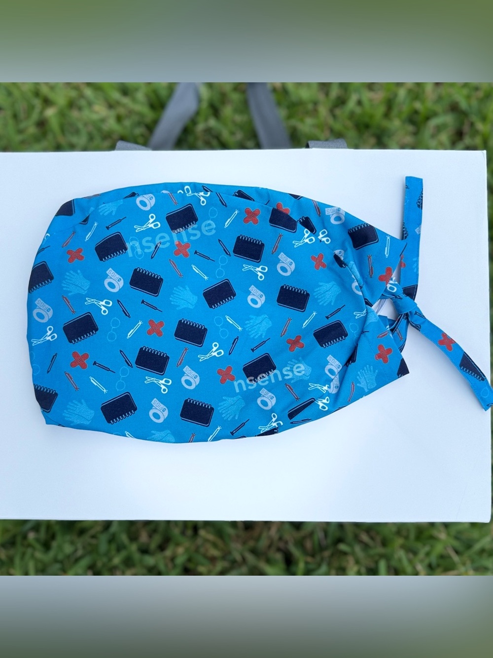 FIGS Scrub Cap With Buttonholes